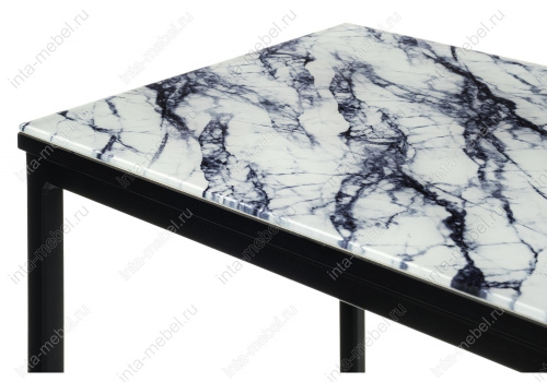 Журнальный стол Геркулес белый мрамор. Фото №5
