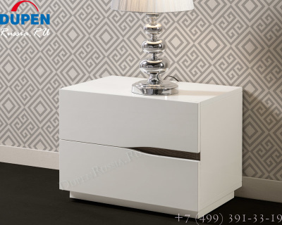 Тумба прикроватная DUPEN М-134 белая фото Тумба прикроватная DUPEN М-134 белая. Фото №4