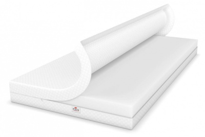 Матрас детский Polini Kids Basic Nature 2000x900, белый. Фото