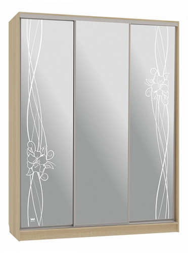 Бассо 4-600 волны 2 (полки слева) дуб сонома. Фото №1